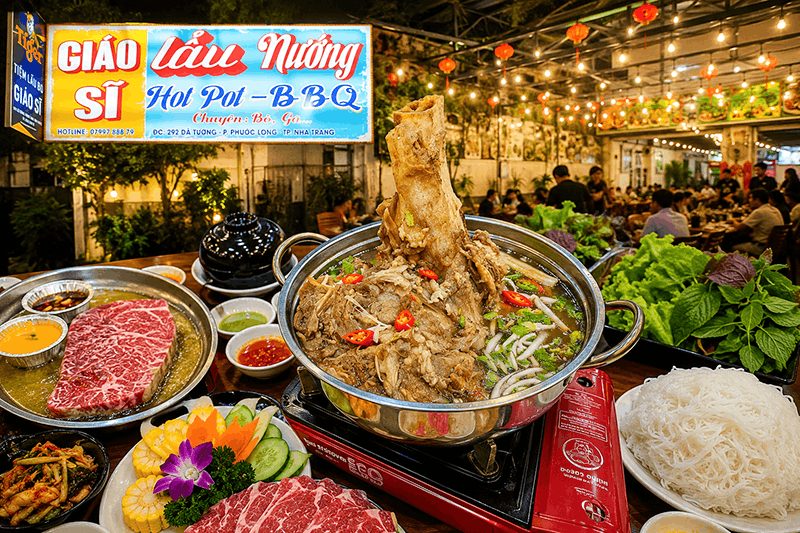 Lẩu Bò Giáo Sĩ Nha Trang