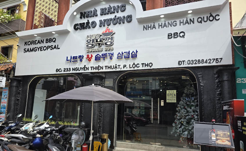 Nha hang BBQ Han Quoc fnbmaps.com