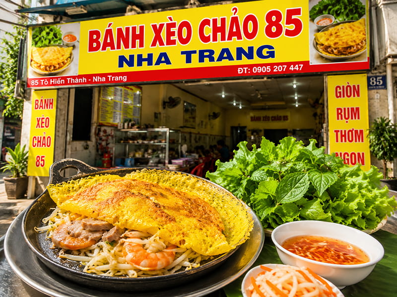 Bánh xèo chảo 85 Nha Trang