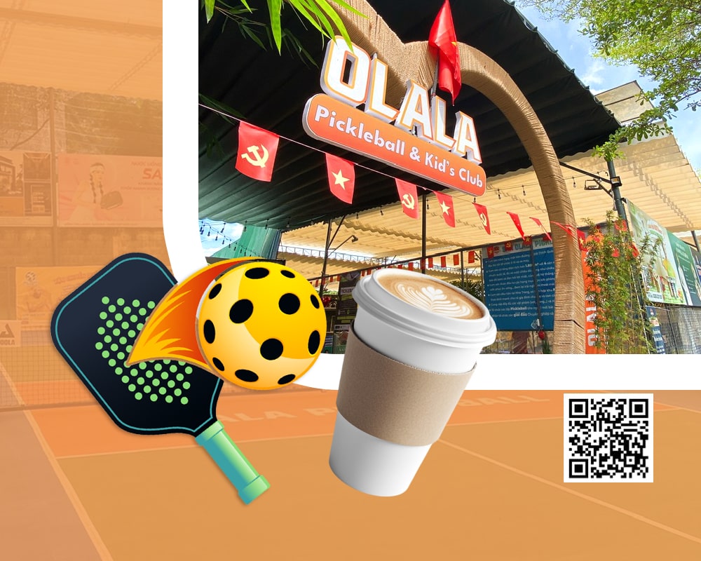 Olala Coffee Pickleball Kids Club Nha Trang