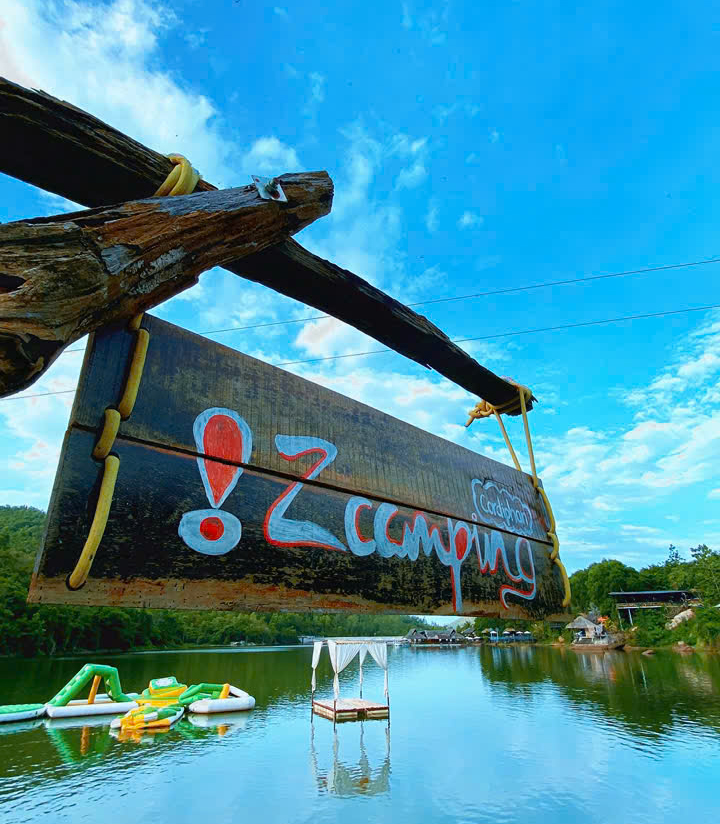 Mới toanh ở Nha Trang ZCamping Hồ Kênh Hạ, Vừa chill bên hồ, vừa bay Zipline! | FNBMaps.Com