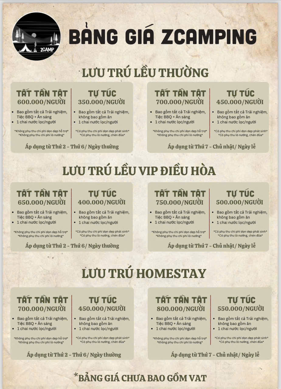 ZCamping Hồ Kênh Hạ – Khu cắm trại giữa rừng, cảnh đẹp như tranh thủy mặc | FNBMaps.Com