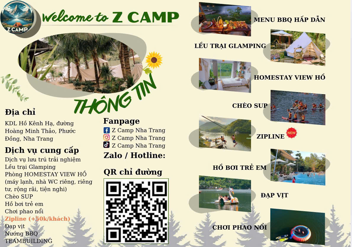 ZCamping Hồ Kênh Hạ – Khu cắm trại giữa rừng, cảnh đẹp như tranh thủy mặc | FNBMaps.Com