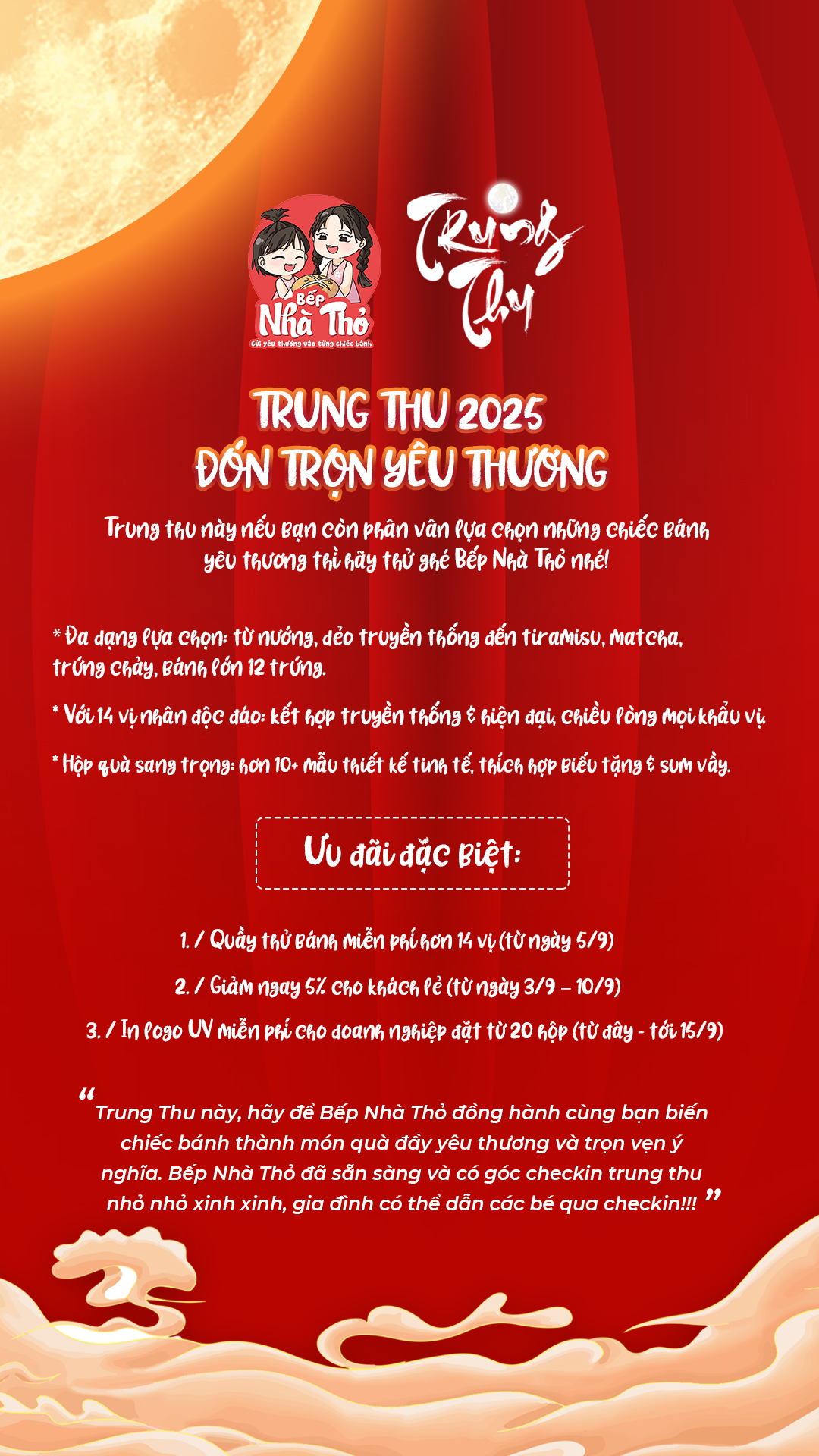 Ảnh: Trung Thu 2025 Đón Trọn Yêu Thương Cùng "Bếp Nhà Thỏ" Nha Trang