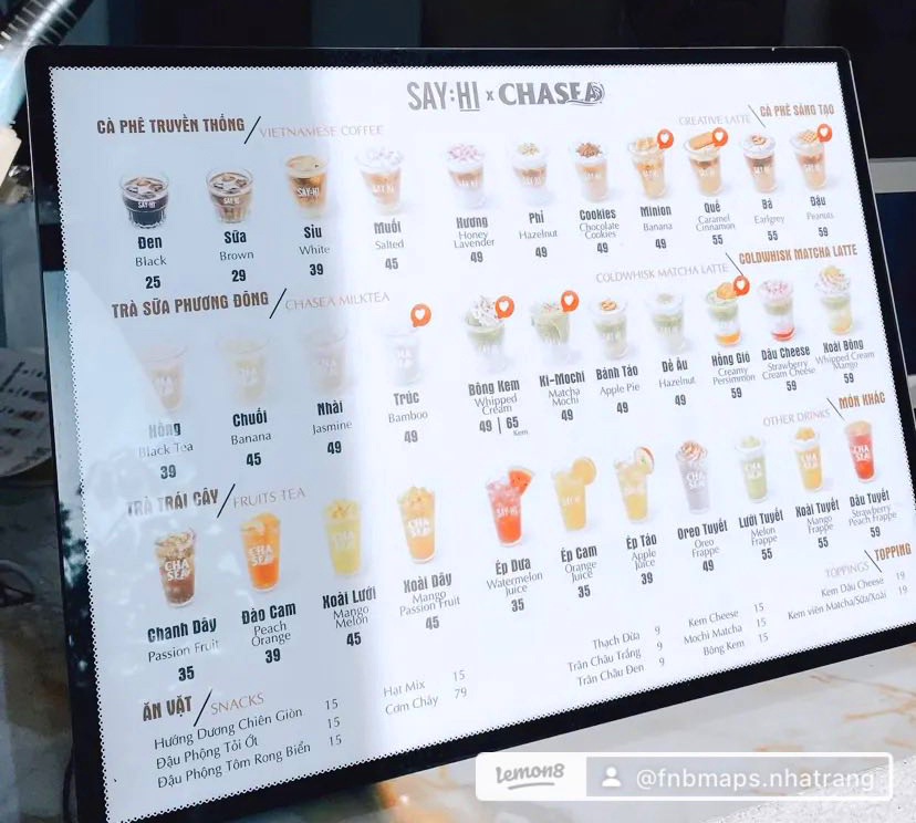 Say:Hi Cafe – Cà Phê Mới Khai Trương 2026 Nha Trang Với Không Gian Hiện Đại