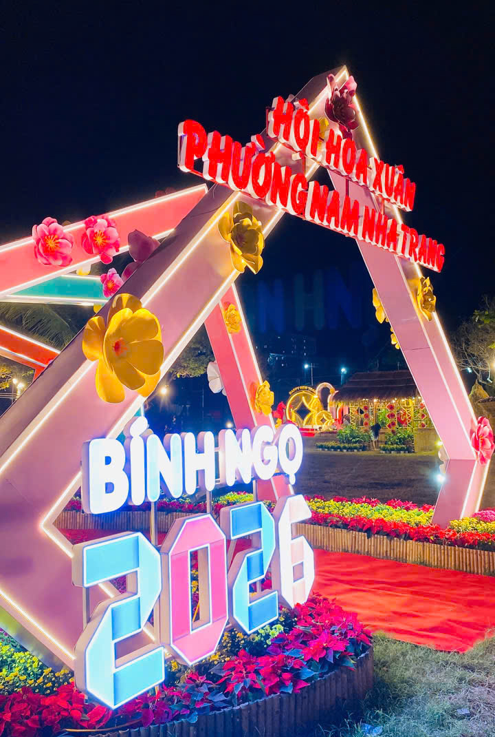 Chính Thức Khai Mạc "Lễ Hội Hoa Xuân" Phường Nam Nha Trang