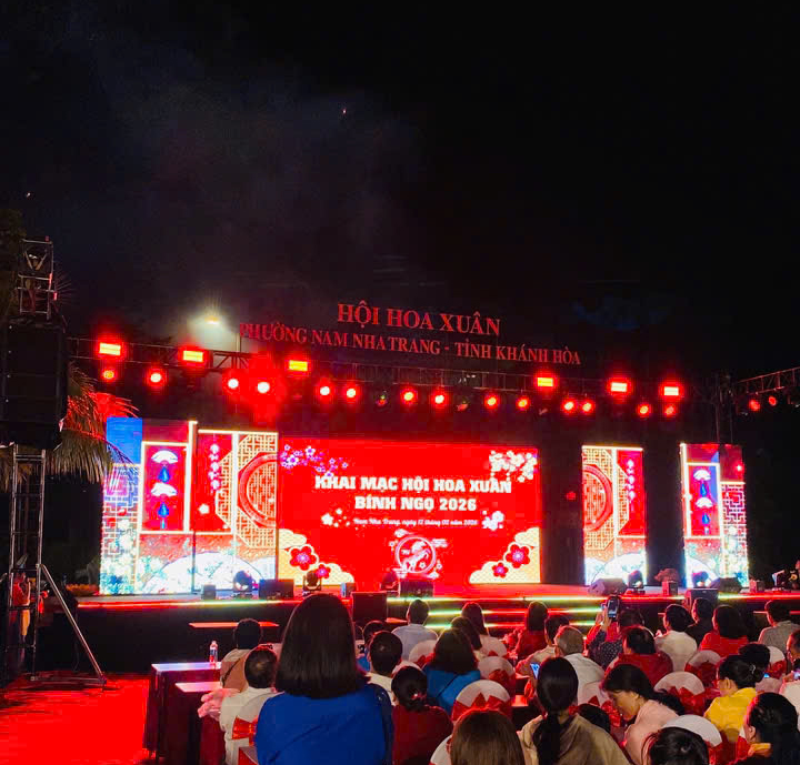 Chính Thức Khai Mạc "Lễ Hội Hoa Xuân" Phường Nam Nha Trang