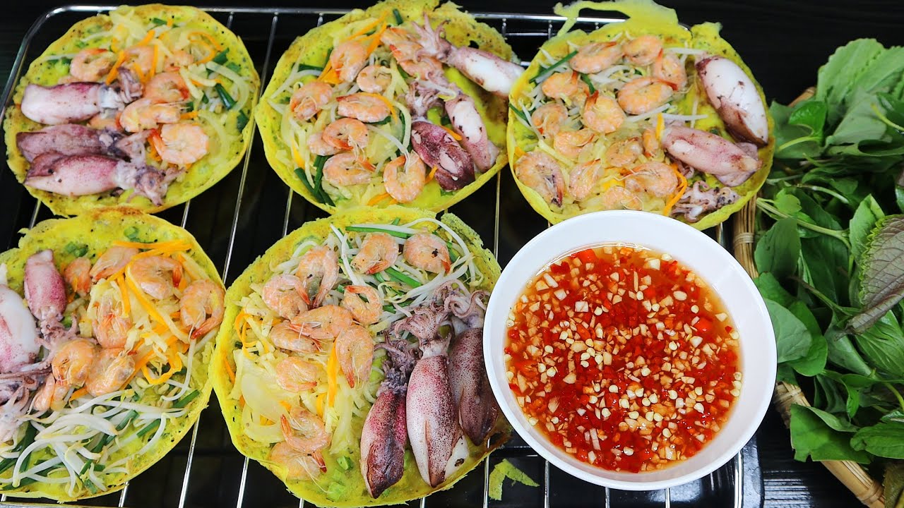 Du Lịch Nha Trang Phải Thử Bánh Xèo 10 Quán Giòn Rụm Topping Ê Hề