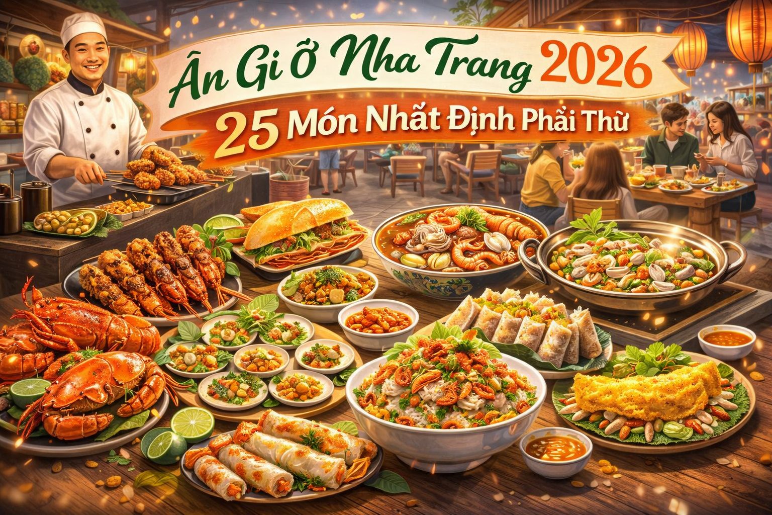 Ăn Gì Ở Nha Trang? 25 Món Ngon Nhất Định Phải Thử Khi Du Lịch 2026