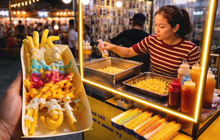 QQ Fries Ăn Vặt Nha Trang