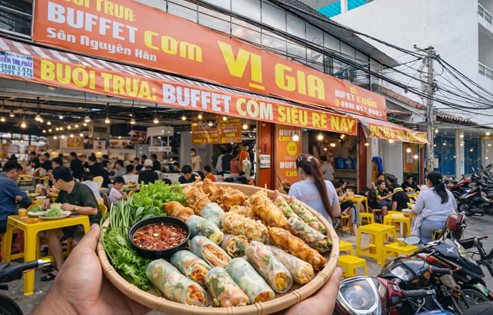 Buffet Cuốn 79K Nha Trang