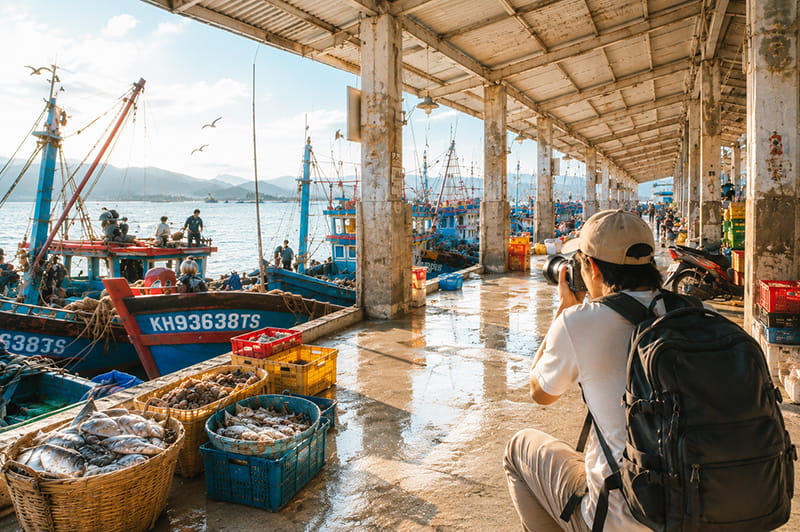 Cảng Cá Vĩnh Lương Nha Trang Địa Điểm Chụp Ảnh Đời Thường
