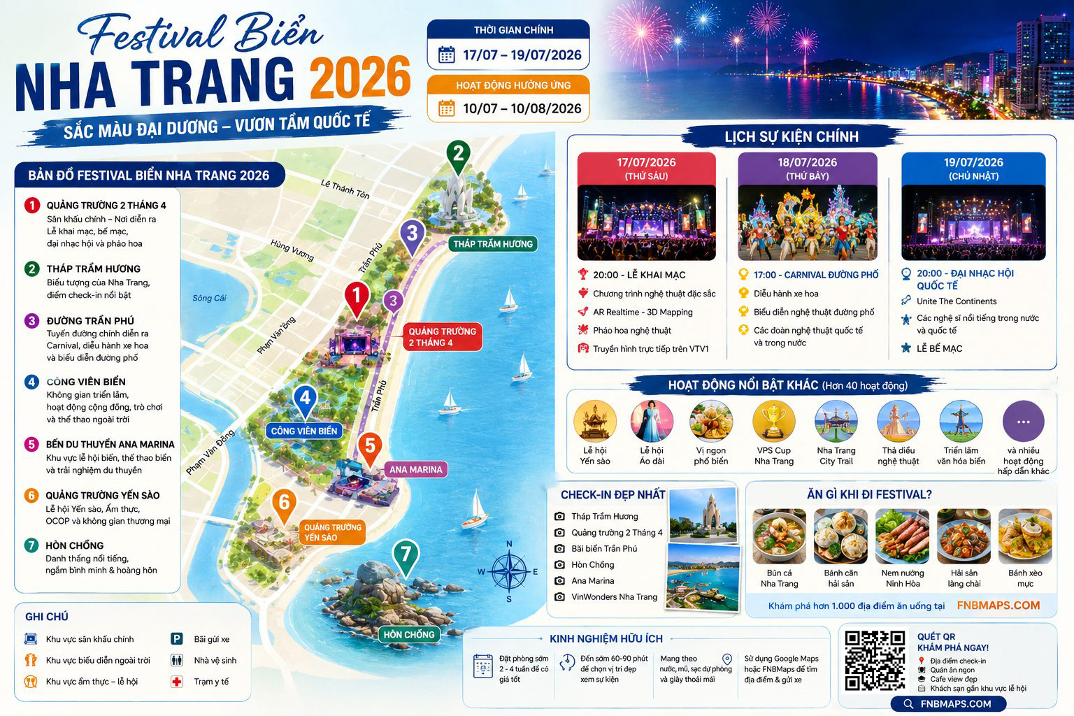 Festival Biển Nha Trang 2026 Bỏ Túi Tất Tần Tật Thông Tin Từ A-Z