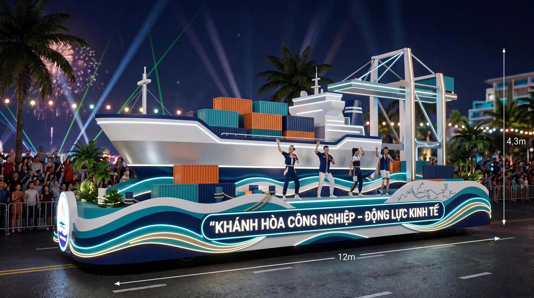 Lần Đầu Tiên Carnival Festival Biển Khánh Hòa 2026 Kết Hợp Diễu Hành Đường Phố & Concert Quy Mô Lớn