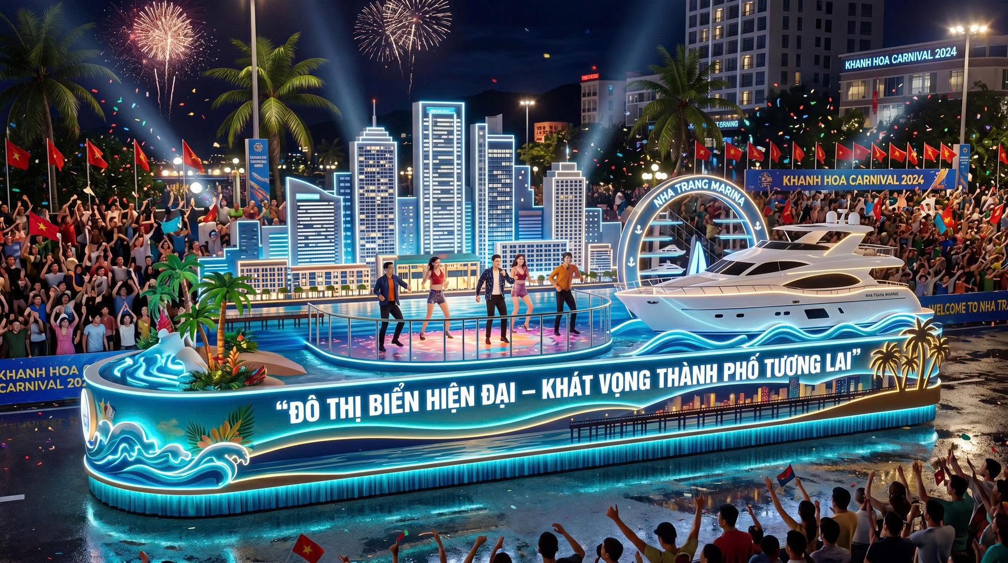 Lần Đầu Tiên Carnival Festival Biển Khánh Hòa 2026 Kết Hợp Diễu Hành Đường Phố & Concert Quy Mô Lớn