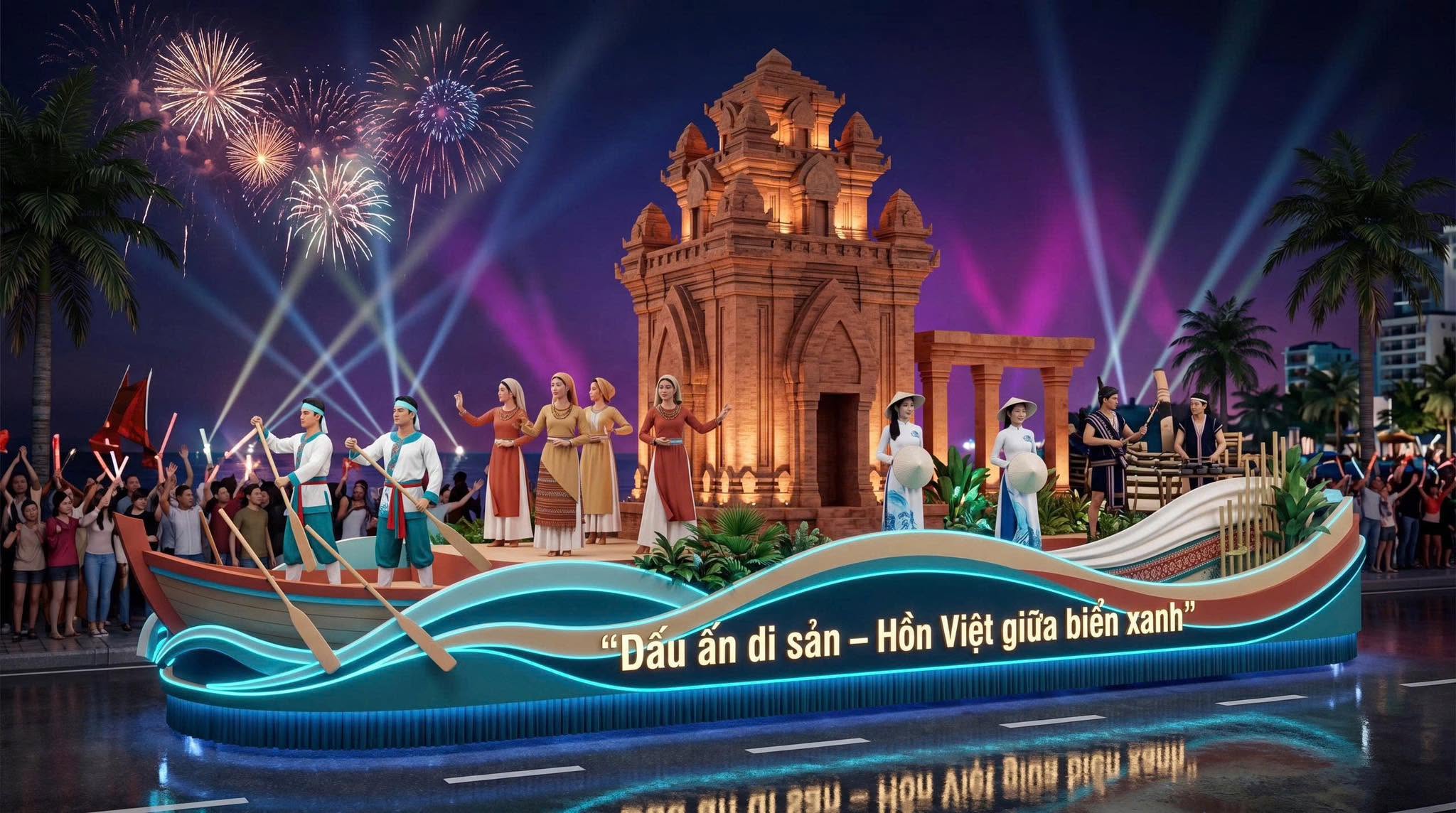 Lần Đầu Tiên Carnival Festival Biển Khánh Hòa 2026 Kết Hợp Diễu Hành Đường Phố & Concert Quy Mô Lớn