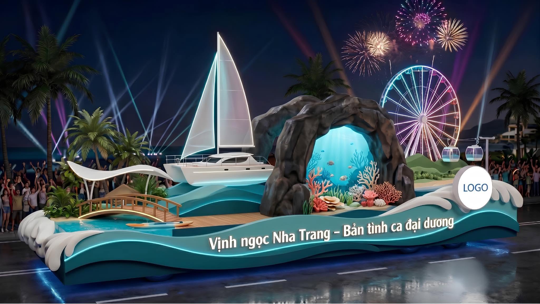 Lần Đầu Tiên Carnival Festival Biển Khánh Hòa 2026 Kết Hợp Diễu Hành Đường Phố & Concert Quy Mô Lớn