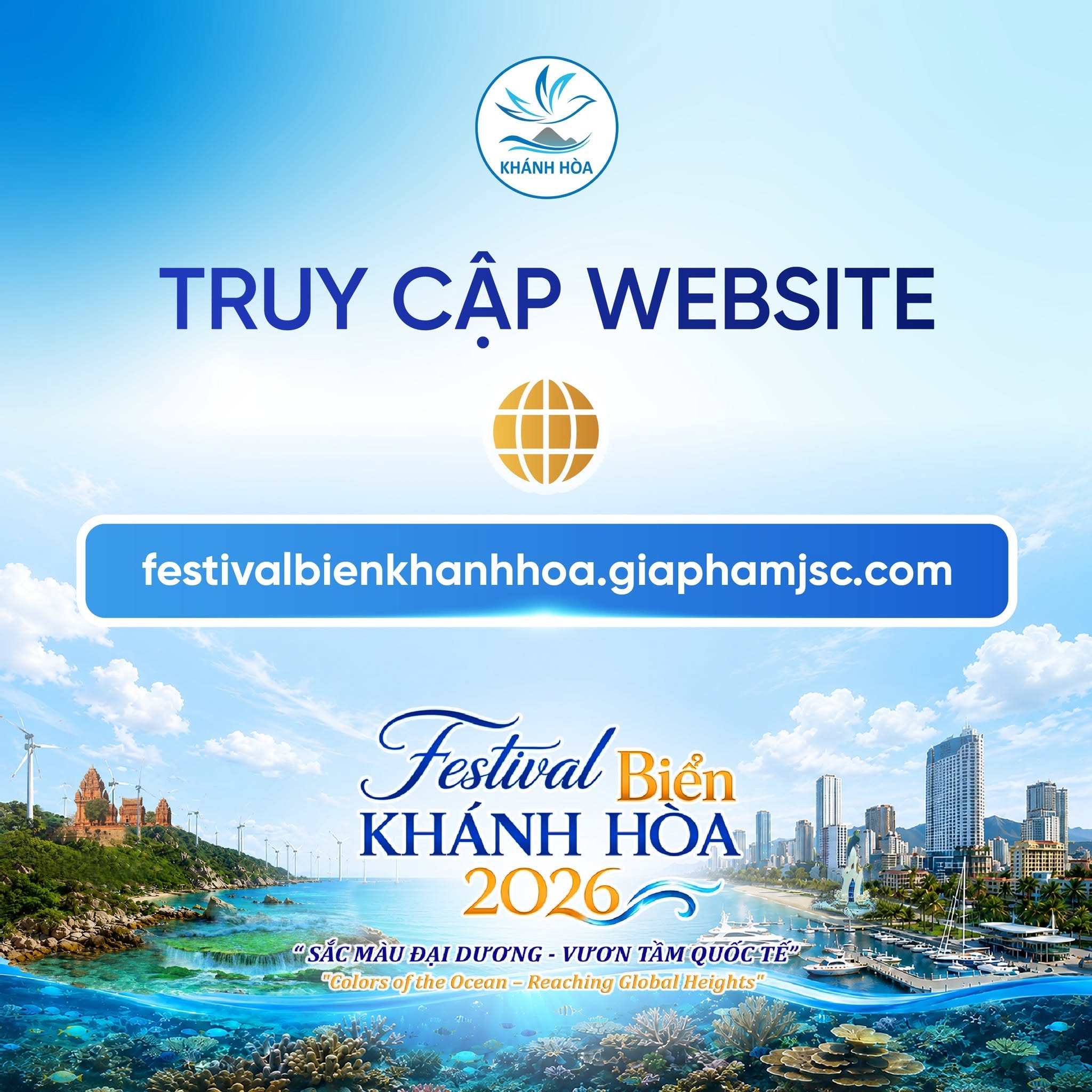 Hướng Dẫn Đăng Ký Nhận Vé Miễn Phí Tham Dự Festival Biển Khánh Hòa 2026