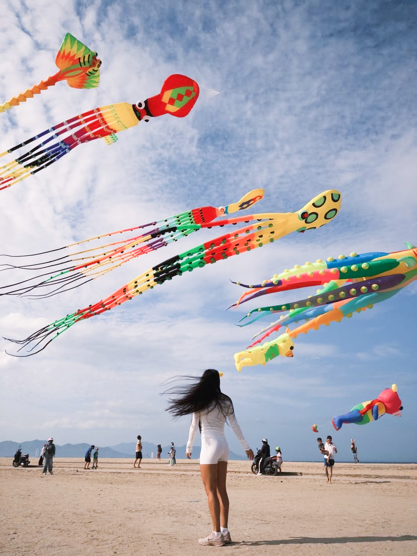 Review Lễ hội Diều khổng lồ Nha Trang 2026 Rực rỡ bầu trời Festival Biển