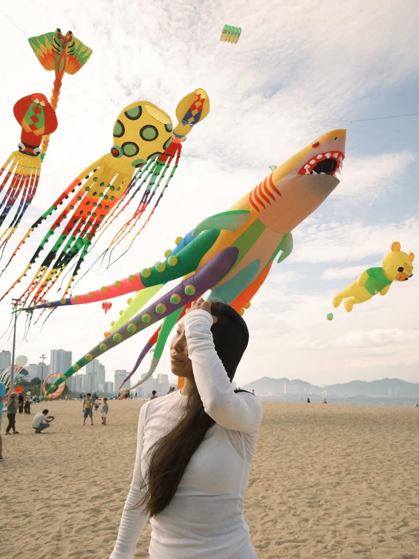 Review Lễ hội Diều khổng lồ Nha Trang 2026 Rực rỡ bầu trời Festival Biển