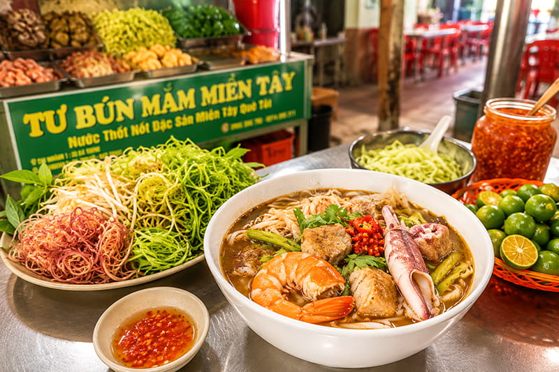 Tư - Bún Mắm Đặc Sản Miền Tây Ở Nha Trang CN2 Cực Đông Khách