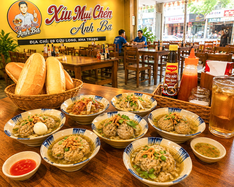 Xíu Mại Chén Anh Ba, Cửu Long Nha Trang