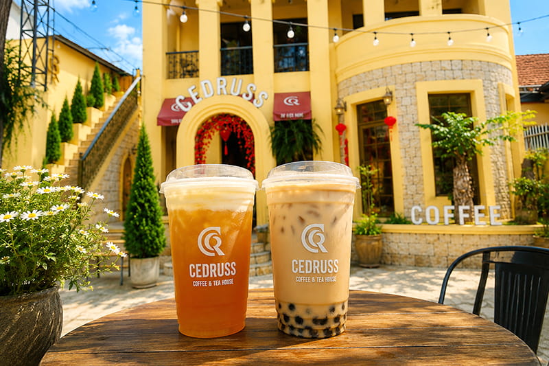 CEDRUSS Coffee Bắc Sơn Bắc Nha Trang Quán Cafe Sân Vườn Đẹp