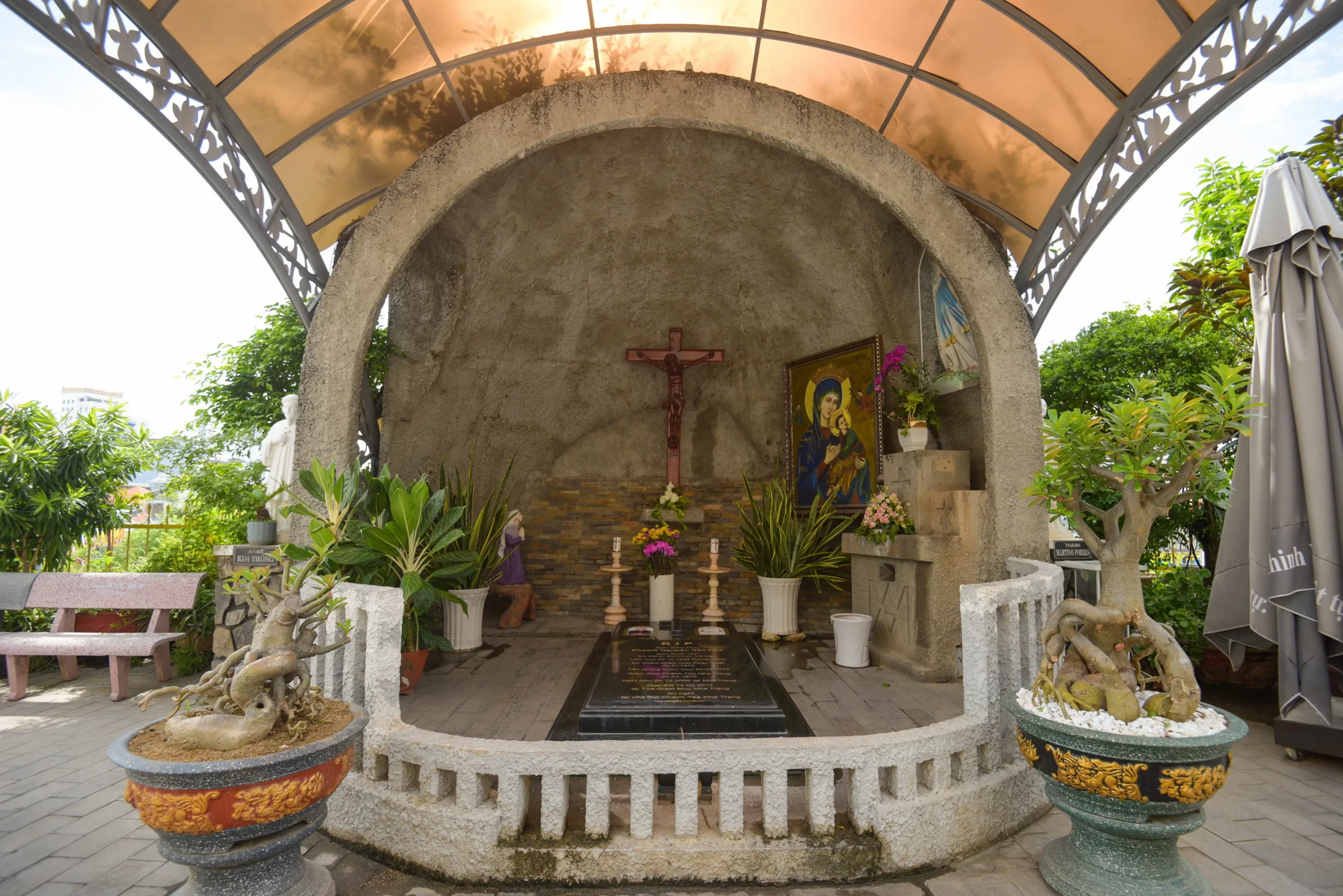 Nhà thờ Núi Nha Trang Qua Góc Nhìn Flycam