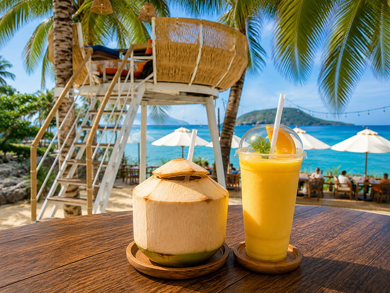 Sanho Coffee Beach & Dining BBQ Bắc Nha Trang