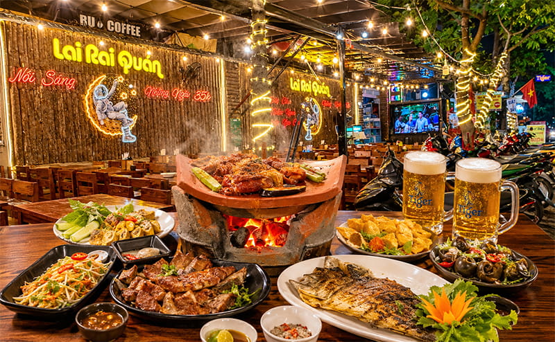 Nướng Ngói 35k - Lai Rai Quán Tây Nha Trang