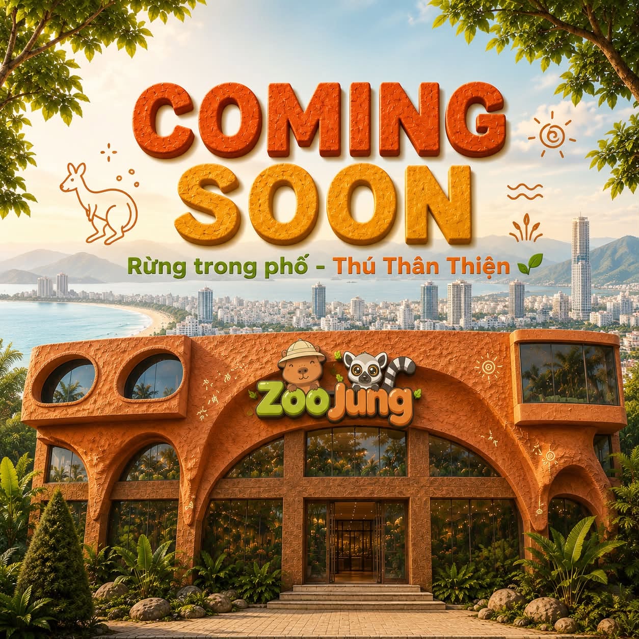 ZooJung Nha Trang Sắp Khai Trương Khu Vui Chơi Mới Đang Được Mong Chờ