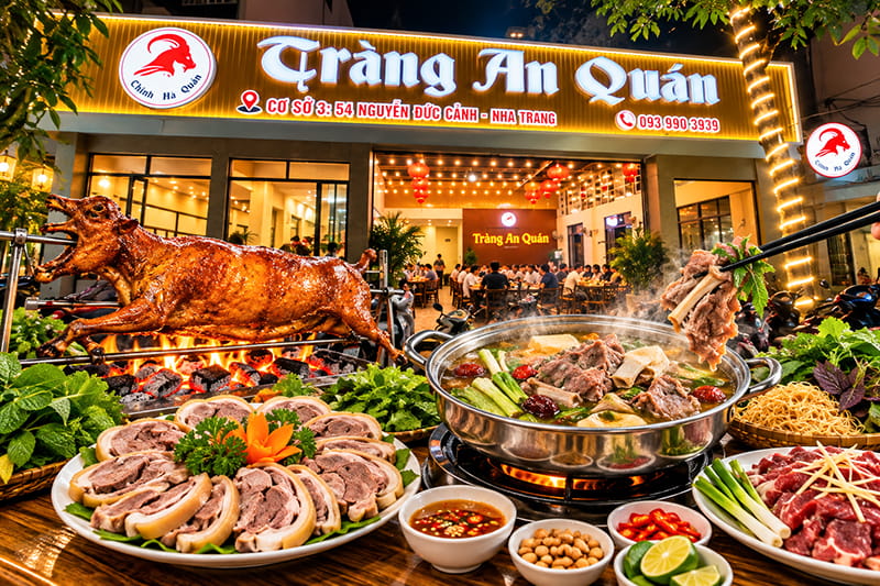 Nhà Hàng Dê Tràng An Nam Nha Trang, Đặc Sản Dê, Đặt Bàn Ngay