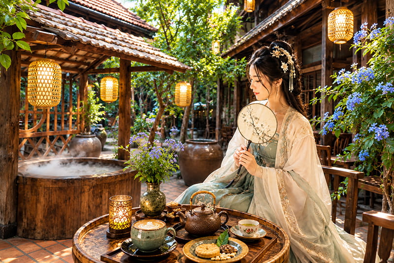 Quán Cafe Cổ Trang Lữ Khách Nha Trang, Cafe Chụp Ảnh Đẹp Mở 24/7
