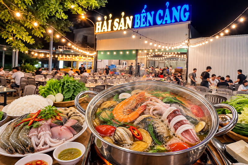 Quán Lẩu, Hải Sản Bến Cảng Nha Trang, Đặt Bàn Sinh Nhật Nhận Ưu Đãi