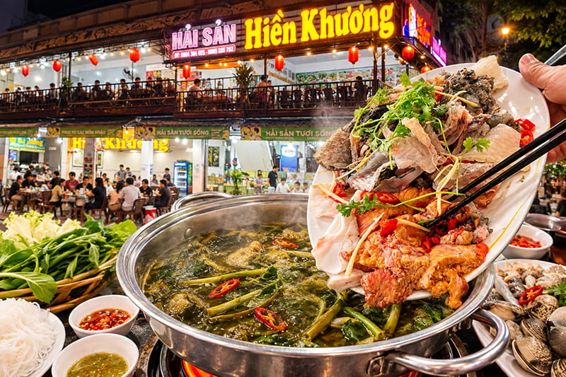 Quán Lẩu, Hải Sản Hiền Khương Nha Trang, Bình Dân Mở Khuya